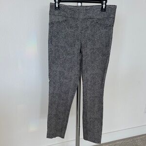 Black and White Patterned Pants by Leyla, Size: 8, NWOT